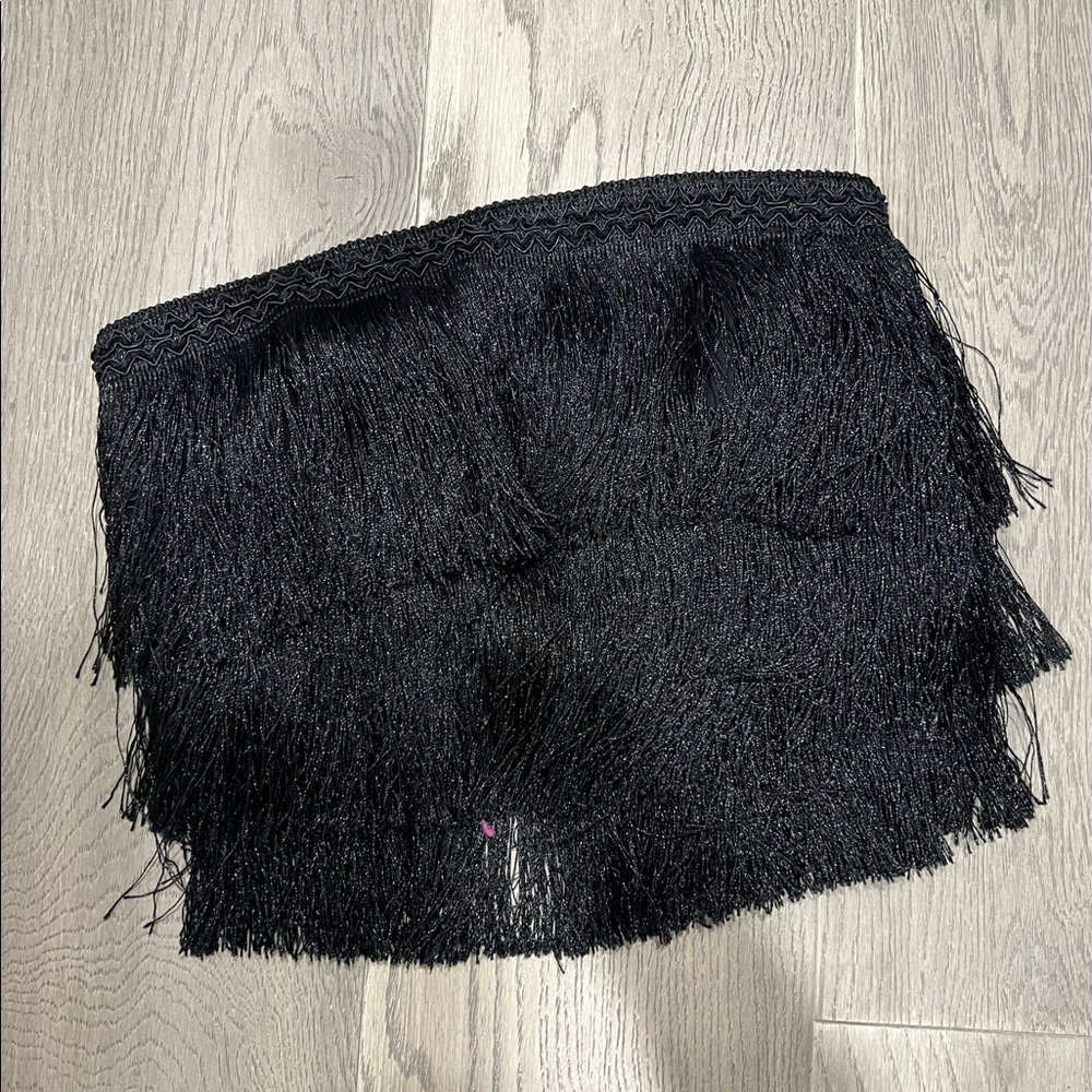FRINGE CROP TOP